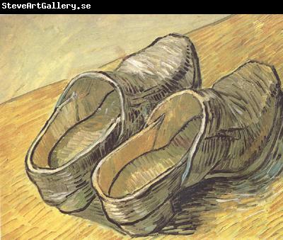 Vincent Van Gogh A pair of wooden Clogs (nn04)